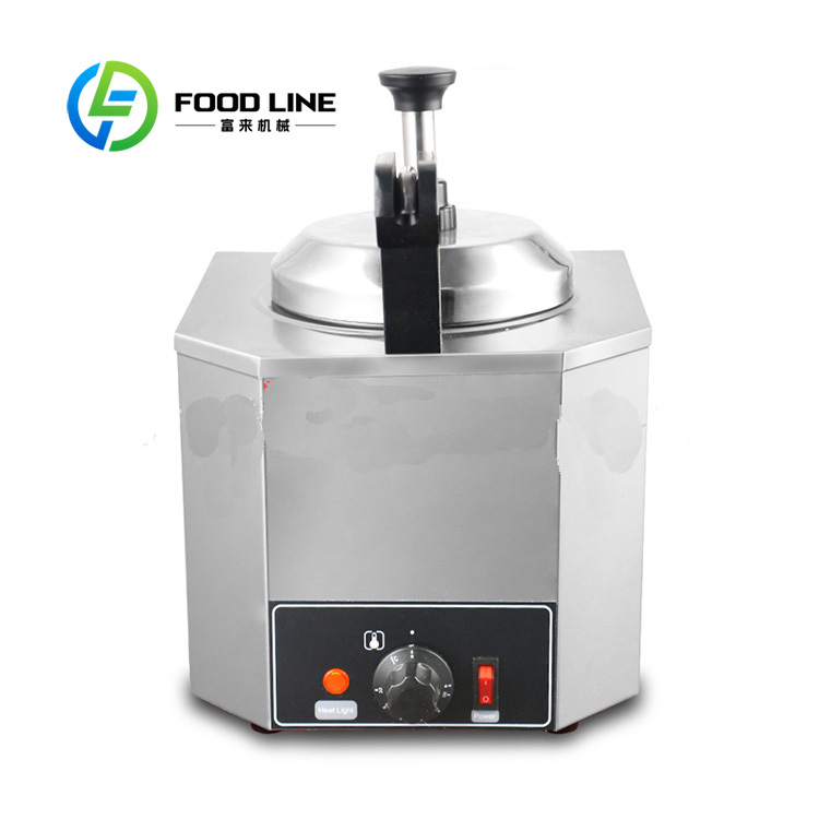 Commercial Nacho Cheese Warmer Dispenser - Aquecedor de Queijo Comercial Personalizado para