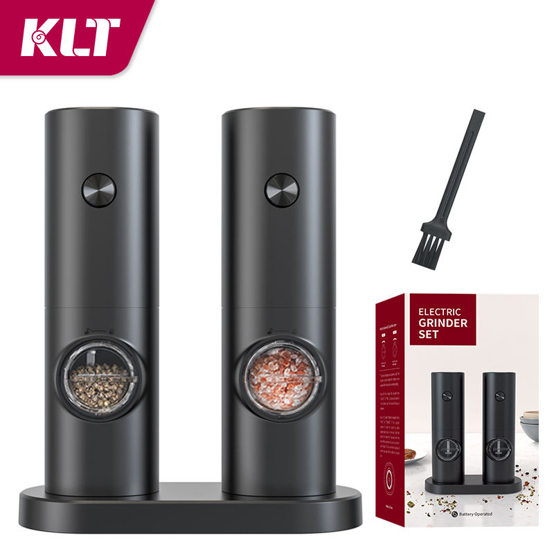 Popcorn Seasoning Salt Butter - Conjunto elétrico automático de moedor de