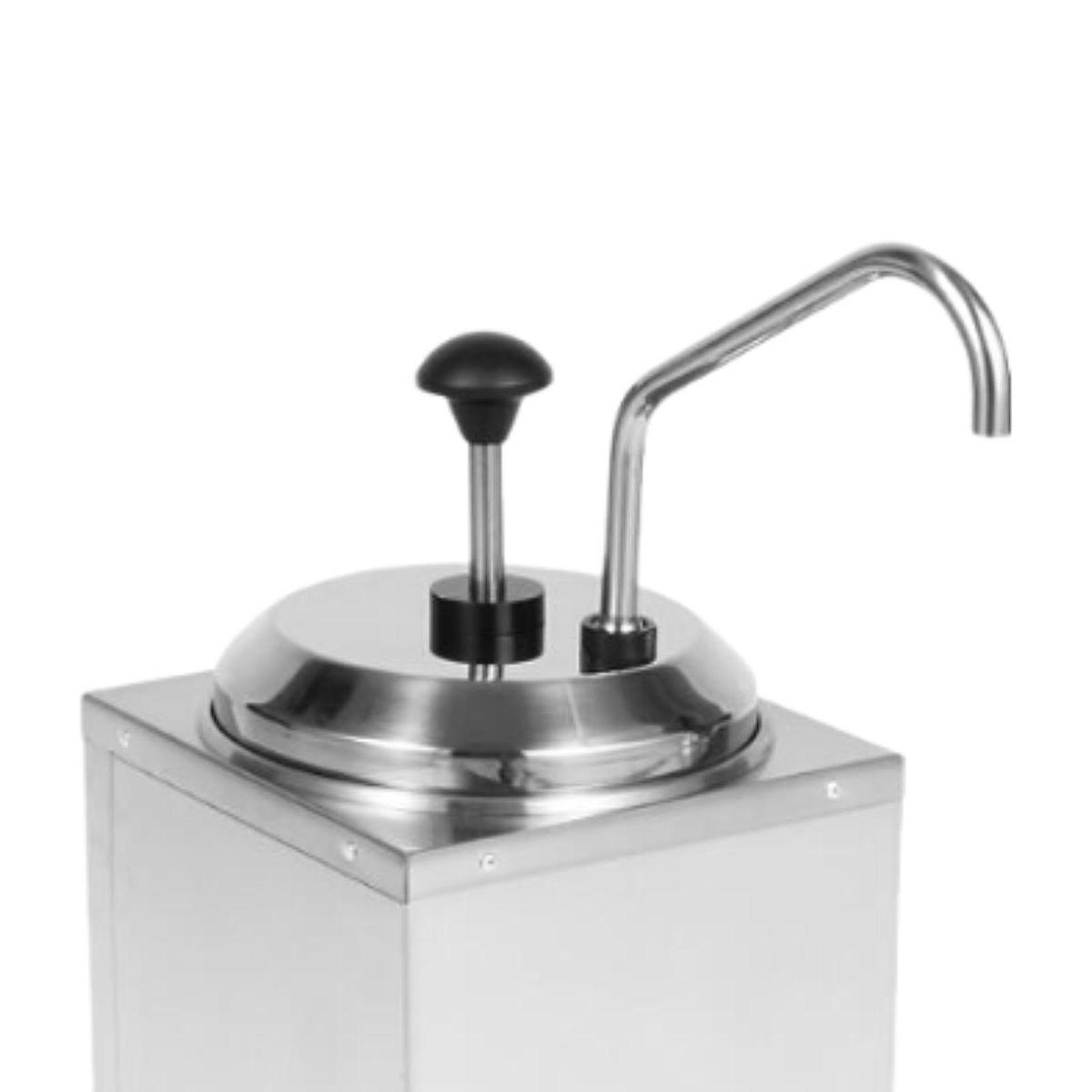 Commercial Nacho Cheese Warmer Dispenser - Dispensador Elétrico de Queijo e Aquecedor
