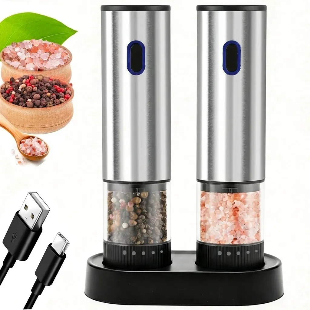 Popcorn Seasoning Salt Butter - 1 unidade/2 unidades Moedor Elétrico de