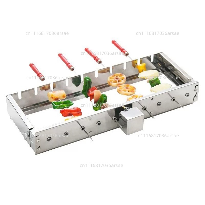 Hot Dog Roller Grill Commercial - Churrasqueira Comercial com Espetos, Grelha de