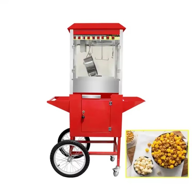 Commercial Popcorn Machine 8Oz Kettle - Máquina de Pipoca Comercial, Caldeira de