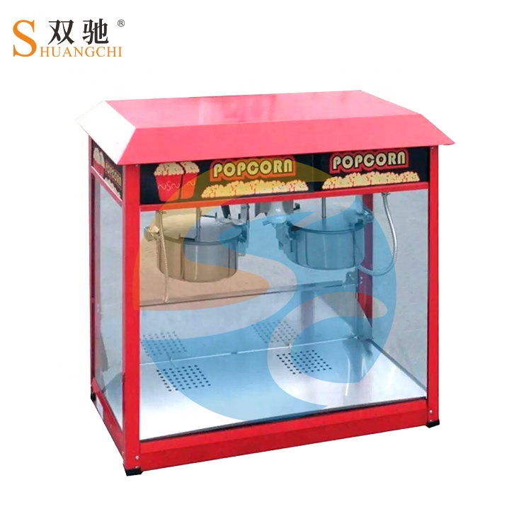 Commercial Popcorn Maker 16Oz - Máquina de Pipoca Elétrica Profissional Automática