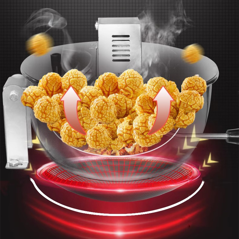Commercial Popcorn Maker 16Oz - Máquina comercial de pipoca modelo eletromagnético