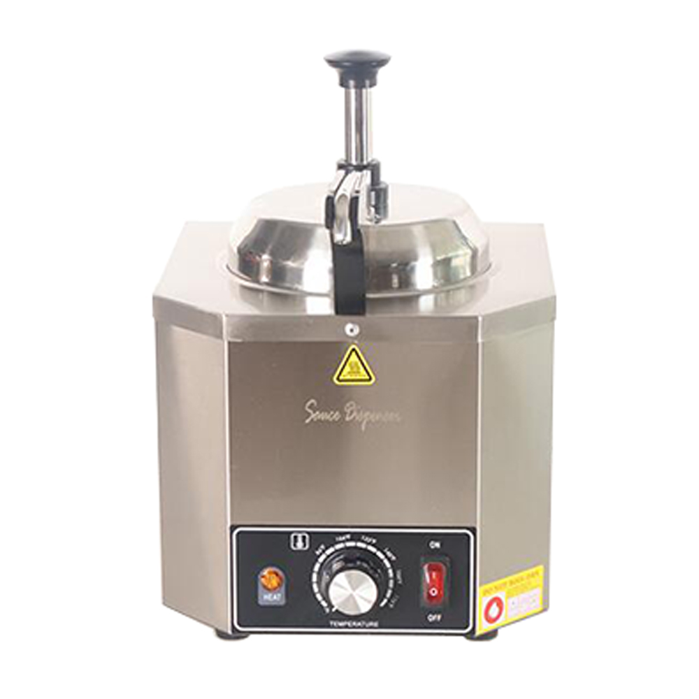 Commercial Nacho Cheese Warmer Dispenser - Aquecedor elétrico comercial de batidas quentes,