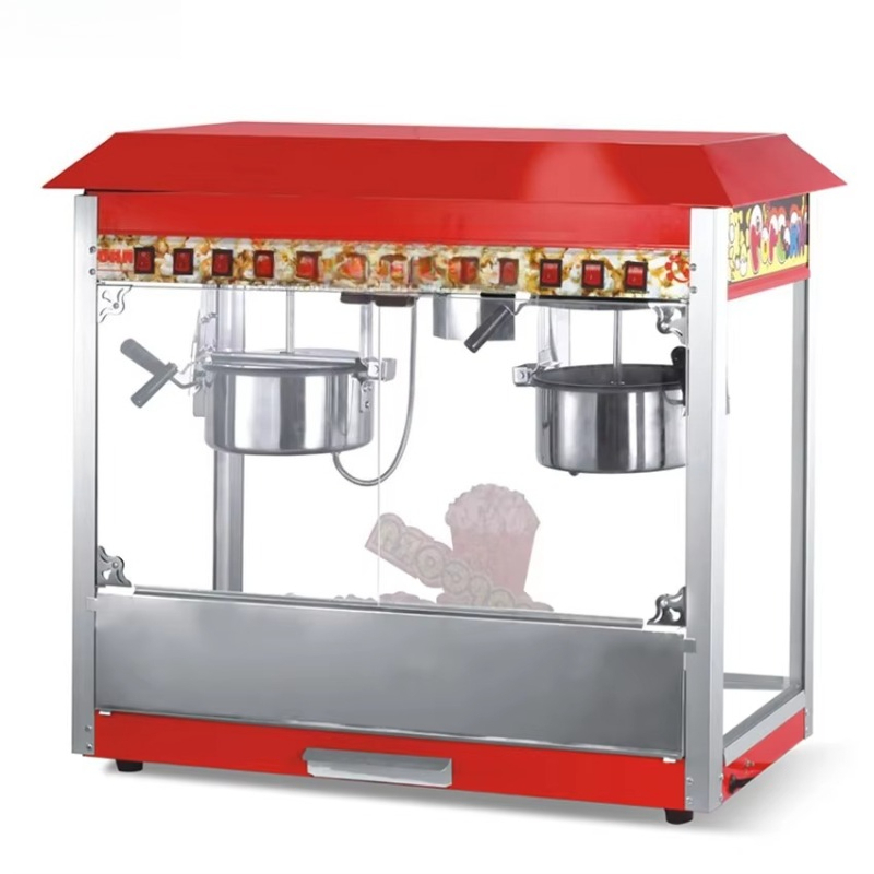 Commercial Popcorn Maker 16Oz - Máquina de Pipoca Elétrica Comercial de