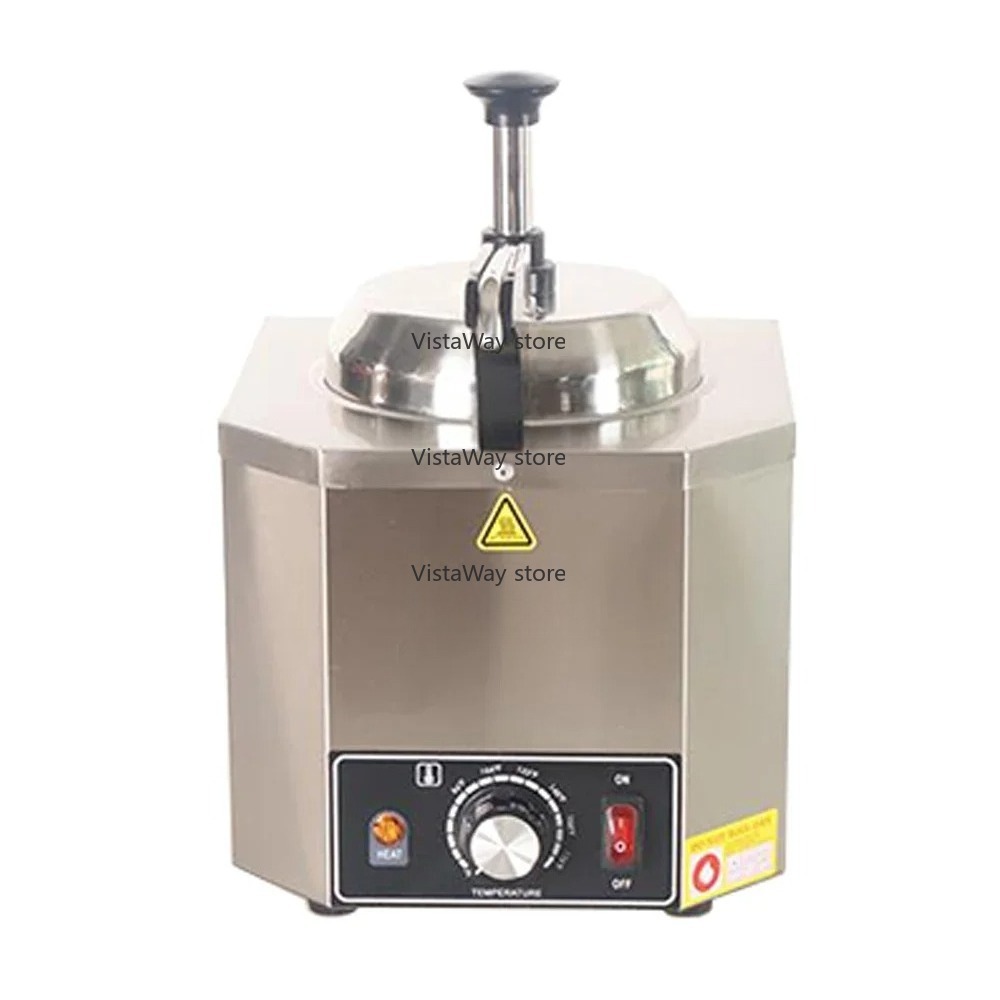 Commercial Nacho Cheese Warmer Dispenser - Aquecedor comercial de batidas quentes, dispensador