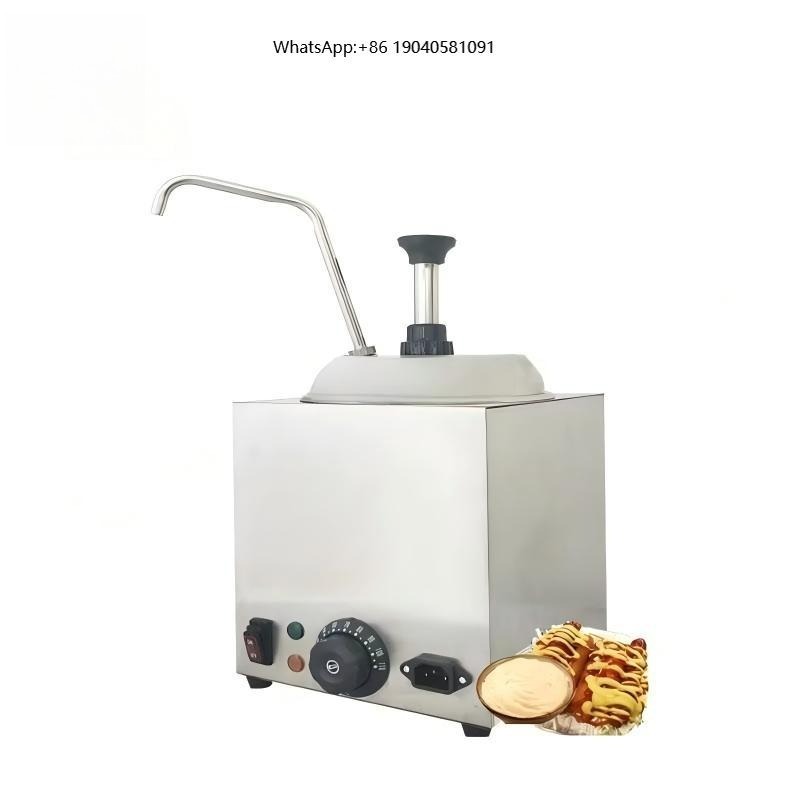 Commercial Nacho Cheese Warmer Dispenser - Novas Máquinas de Lanches, Dispensador Elétrico