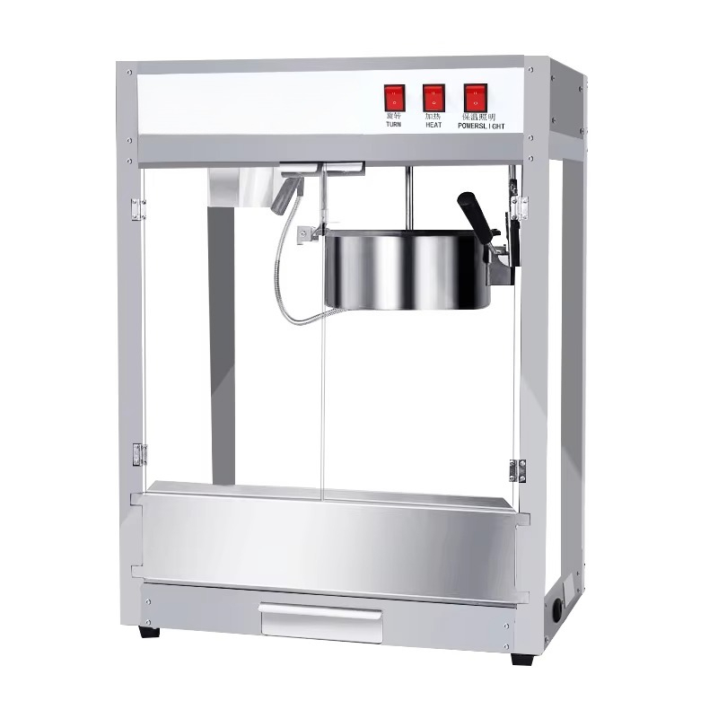 Commercial Popcorn Machine 8Oz Kettle - Máquina de Pipoca Comercial com Caldeira