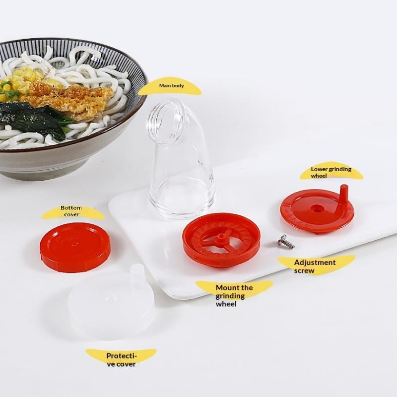 Popcorn Seasoning Salt Butter - 【B】Moedor Manual de Sal ou Pimenta