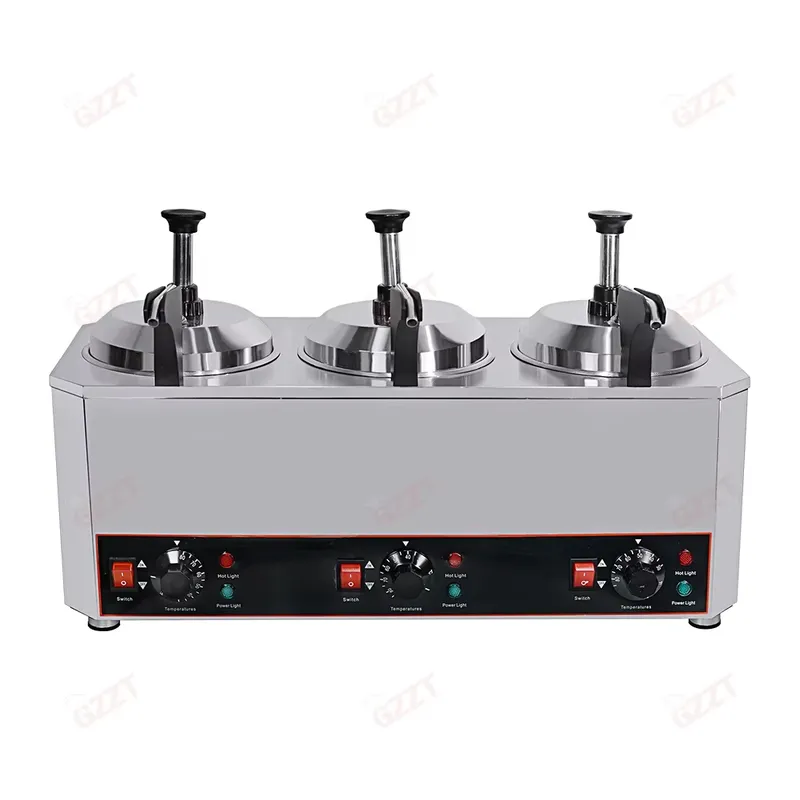 Commercial Nacho Cheese Warmer Dispenser - Aquecedor de Molho para Nachos com