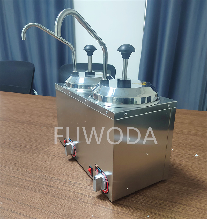 Dispensador elétrico de mantei - Commercial Nacho Cheese Warmer Dispenser avaliação e preço