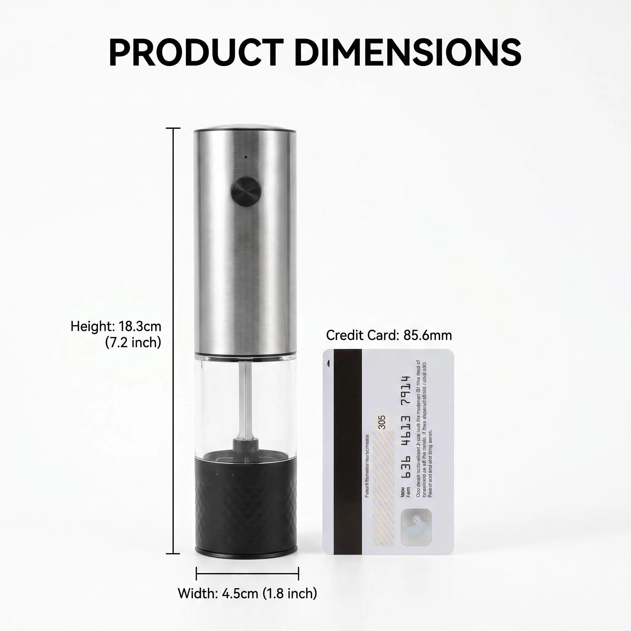 Moedor de pimenta automático r - Popcorn Seasoning Salt Butter avaliação e preço