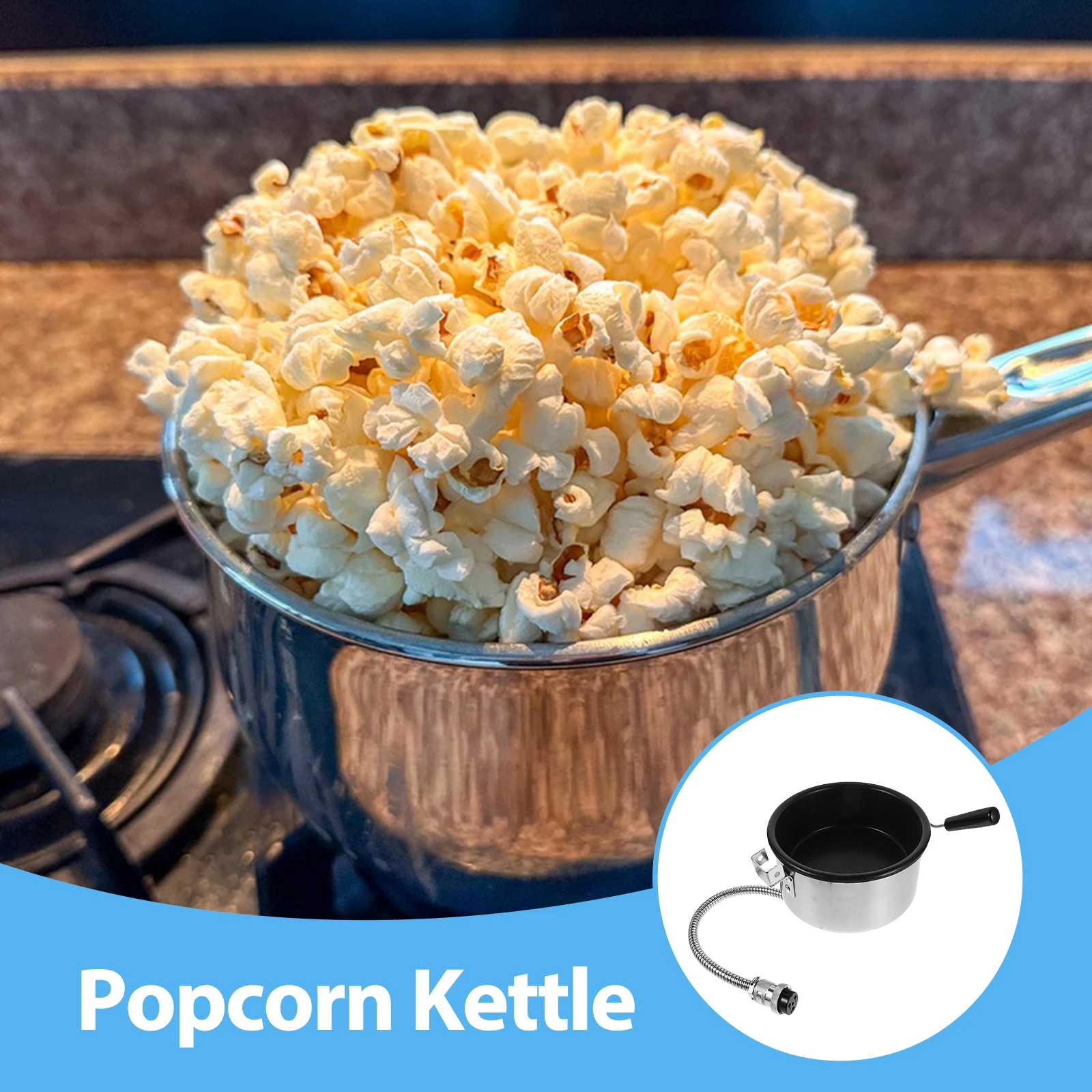 Panela de Pipoca de 8oz com Re - Commercial Popcorn Machine 8Oz Kettle avaliação e preço