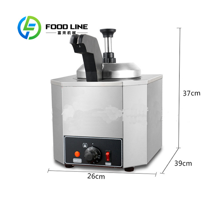Aquecedor de Queijo Comercial  - Commercial Nacho Cheese Warmer Dispenser avaliação e preço