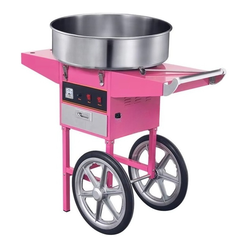 Máquina de Algodão Doce para U - Commercial Cotton Candy Cart avaliação e preço