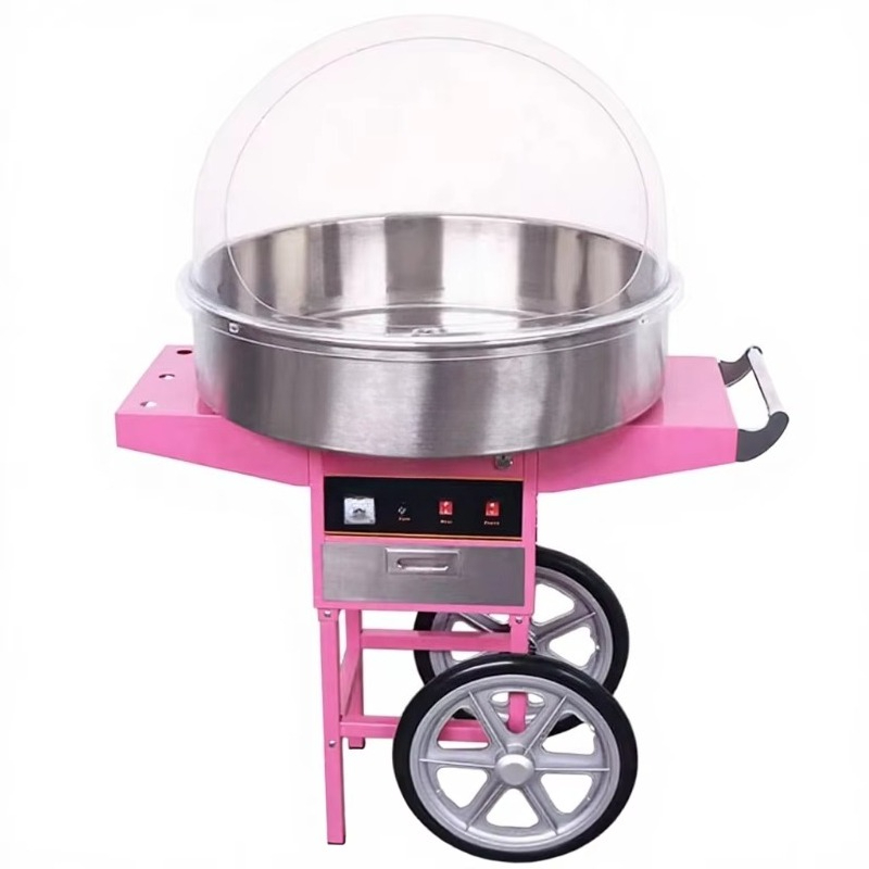 Máquina de Algodão Doce para U - Commercial Cotton Candy Cart avaliação e preço