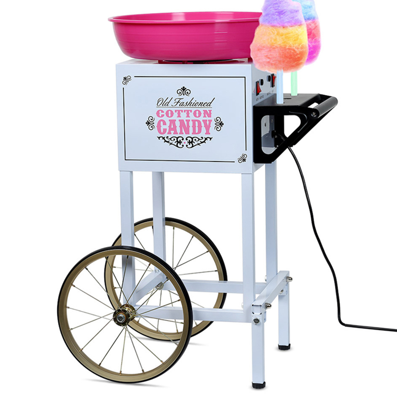 Máquina de algodão doce de alt - Commercial Cotton Candy Cart avaliação e preço