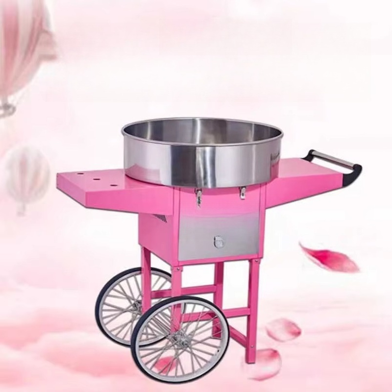 Máquina Comercial de Algodão D - Commercial Cotton Candy Cart avaliação e preço