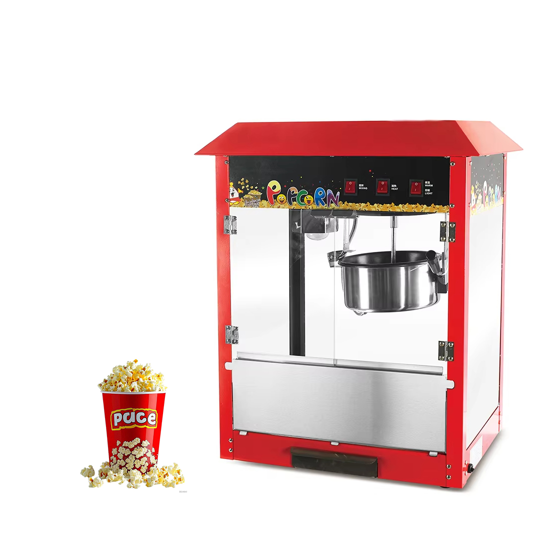 Máquina de fazer milho pop elé - Commercial Popcorn Machine 8Oz Kettle avaliação e preço