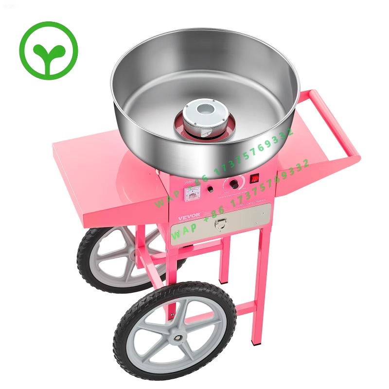 【Premium】Máquina de Algodão Do - Commercial Cotton Candy Cart avaliação e preço