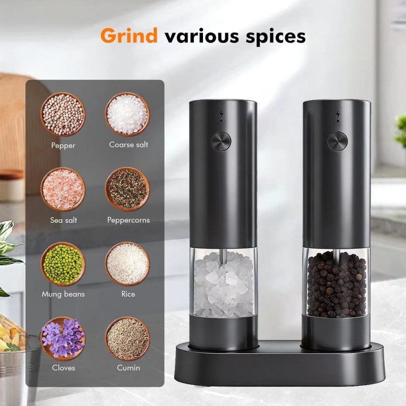 Moedor de pimenta automático r - Popcorn Seasoning Salt Butter avaliação e preço