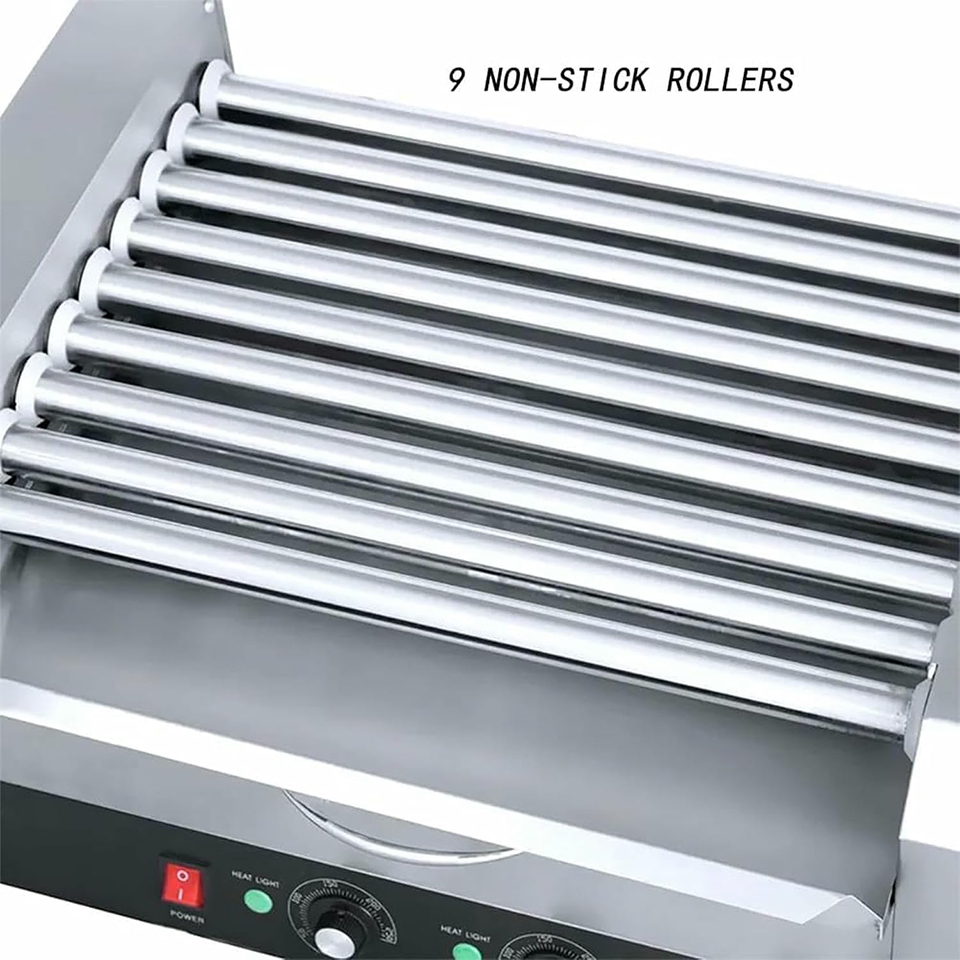 Grelhador de Rolos para Hot Do - Hot Dog Roller Grill Commercial avaliação e preço