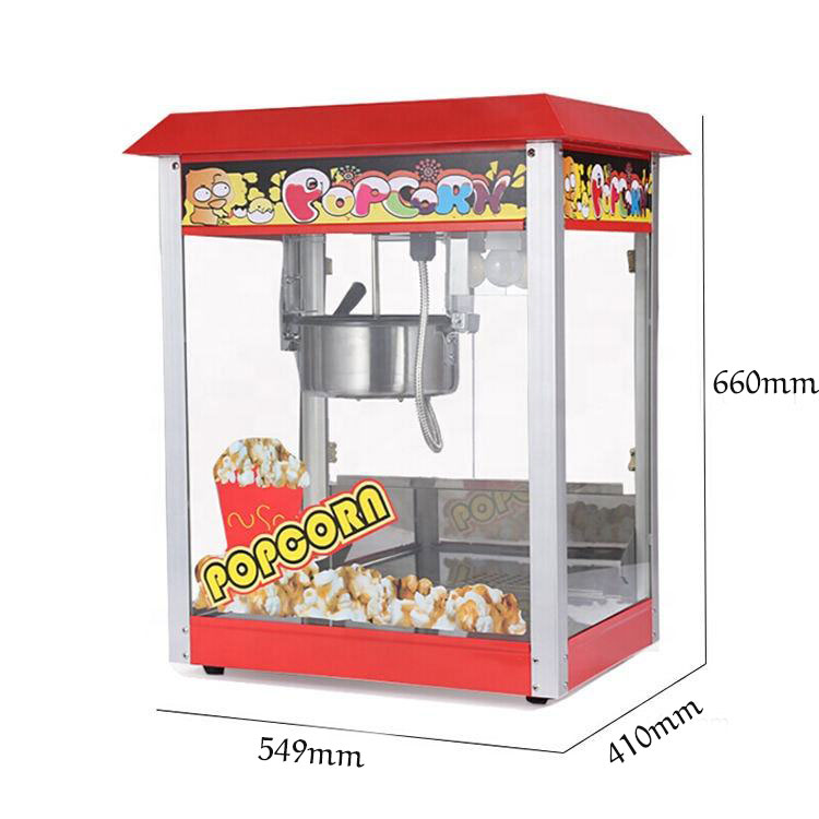 Máquina de Pipoca Comercial co - Commercial Popcorn Machine 8Oz Kettle avaliação e preço