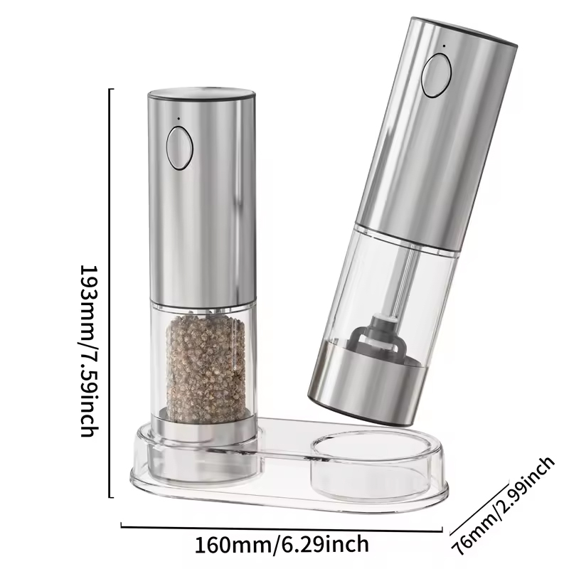 Moedor de pimenta automático r - Popcorn Seasoning Salt Butter avaliação e preço