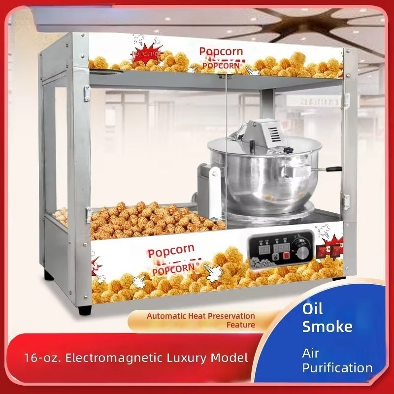 Máquina de Pipoca Comercial de - Commercial Popcorn Maker 16Oz avaliação e preço