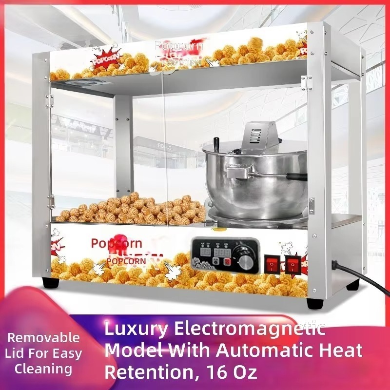 Máquina de Pipoca Comercial de - Commercial Popcorn Maker 16Oz avaliação e preço