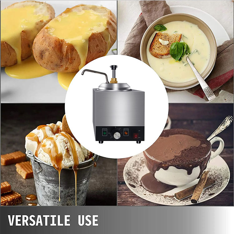 Aquecedor de queijo elétrico d - Commercial Nacho Cheese Warmer Dispenser avaliação e preço