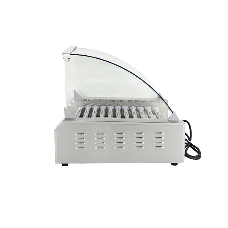 Cão-quente 11 rolo 27 cães gri - Hot Dog Roller Grill Commercial avaliação e preço