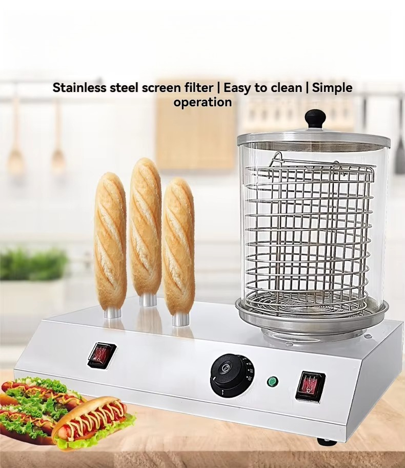 Máquina de Grelhar Hot Dog em  - Hot Dog Roller Grill Commercial avaliação e preço