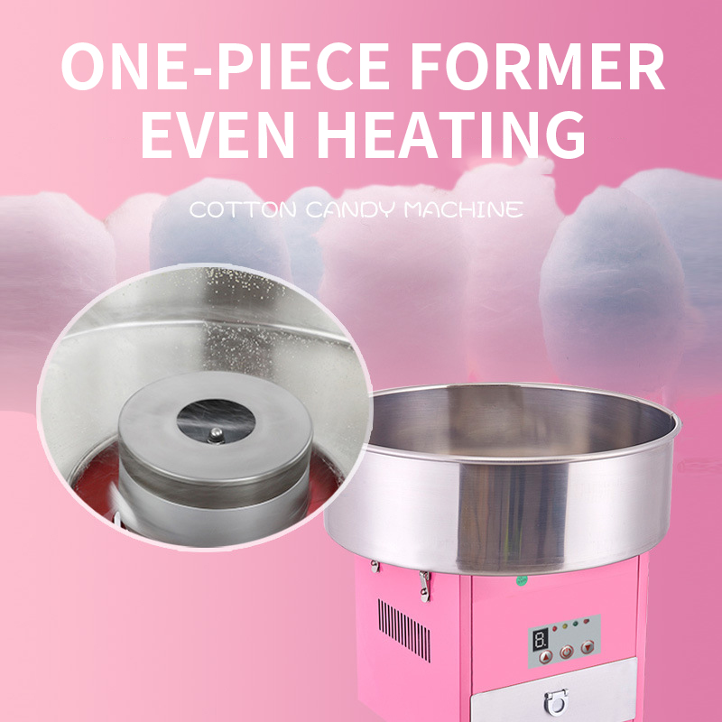 Máquina elétrica comercial ver - Commercial Cotton Candy Cart avaliação e preço
