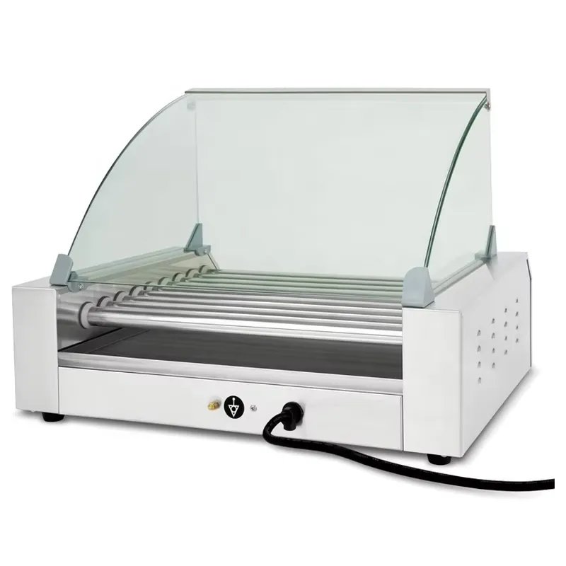 Grelhador Elétrico Automático  - Hot Dog Roller Grill Commercial avaliação e preço