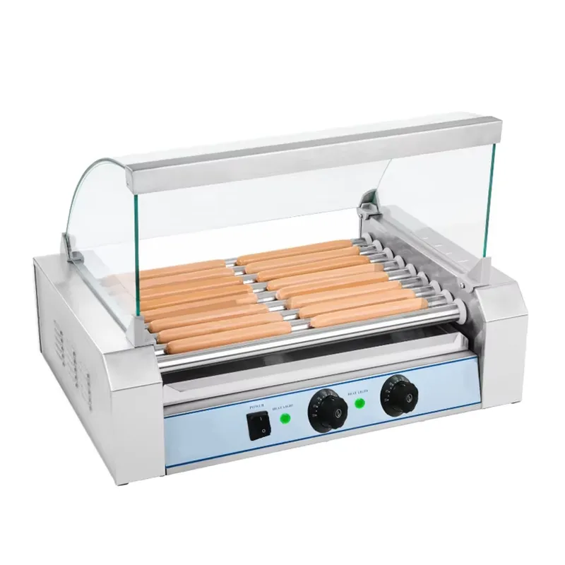 Grelhador Elétrico Automático  - Hot Dog Roller Grill Commercial avaliação e preço
