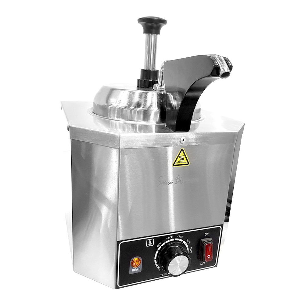 Aquecedor elétrico comercial d - Commercial Nacho Cheese Warmer Dispenser avaliação e preço