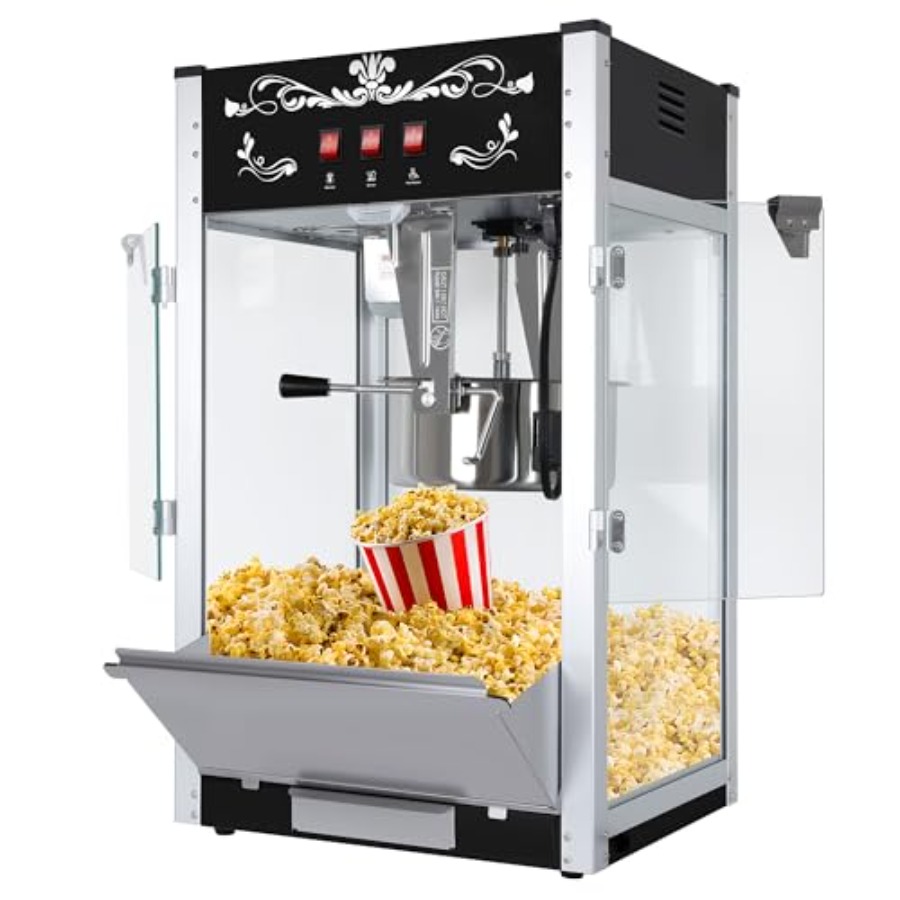 Máquina de Pipoca Comercial de - Commercial Popcorn Maker 16Oz avaliação e preço