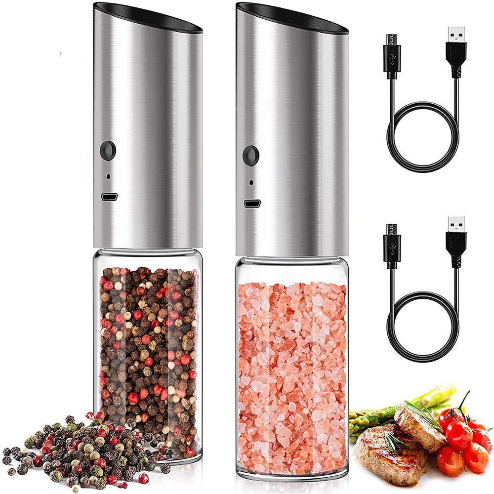 Conjunto elétrico de moedor de - Popcorn Seasoning Salt Butter avaliação e preço