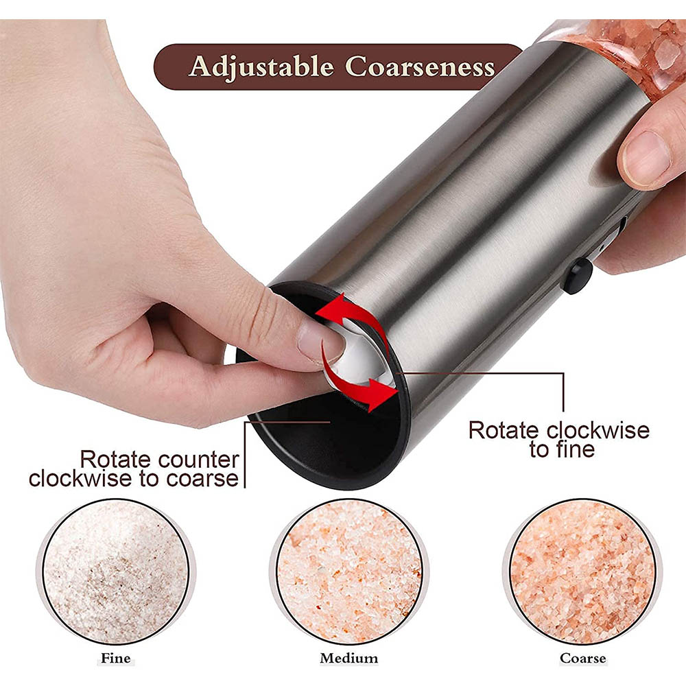 Conjunto elétrico de moedor de - Popcorn Seasoning Salt Butter avaliação e preço