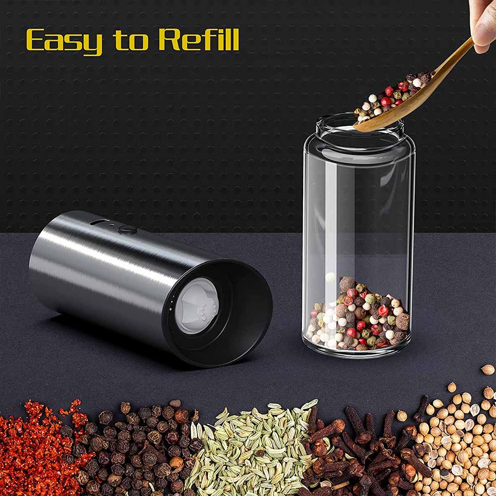 Conjunto elétrico de moedor de - Popcorn Seasoning Salt Butter avaliação e preço