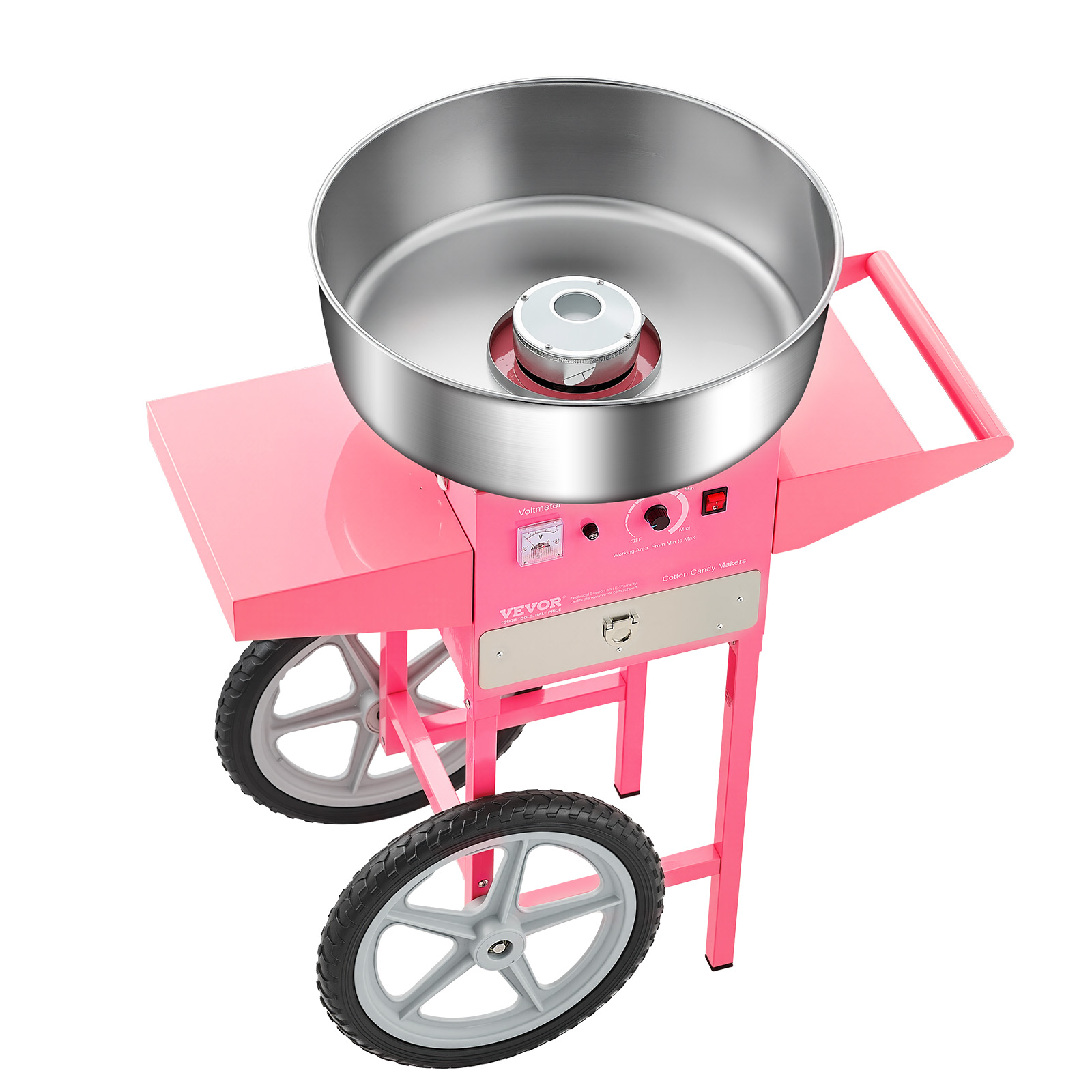 Máquina elétrica de algodão do - Commercial Cotton Candy Cart avaliação e preço