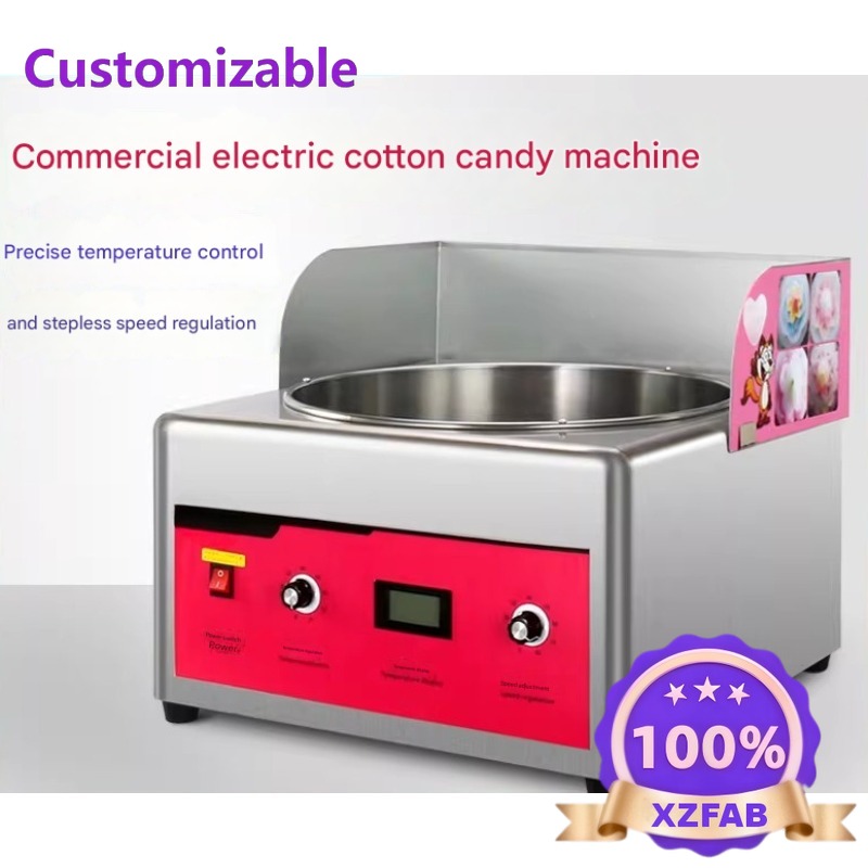 Máquina de Algodão Doce Comerc - Commercial Cotton Candy Cart avaliação e preço