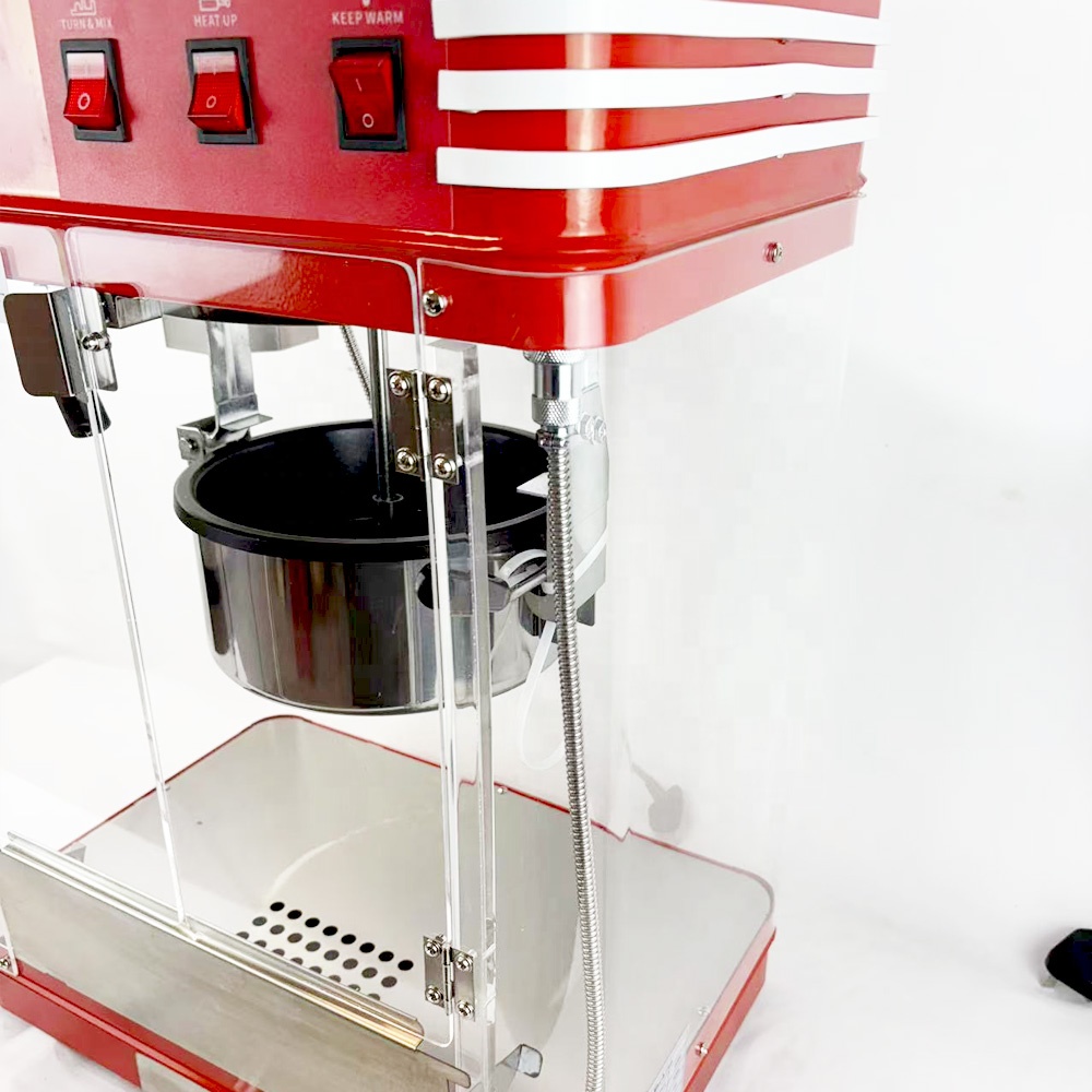 Máquina comercial de pipoca co - Commercial Popcorn Machine 8Oz Kettle avaliação e preço
