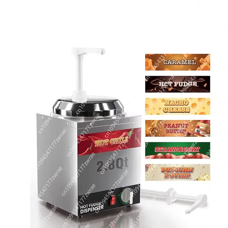 Dispensador Elétrico Comercial - Commercial Nacho Cheese Warmer Dispenser avaliação e preço