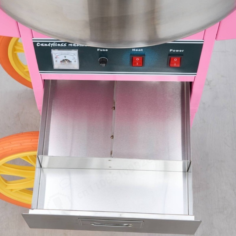 Carrinho de Algodão Doce Móvel - Commercial Cotton Candy Cart avaliação e preço