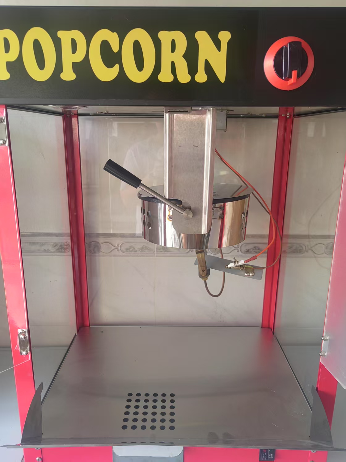Máquina de pipoca comercial co - Commercial Popcorn Machine 8Oz Kettle avaliação e preço
