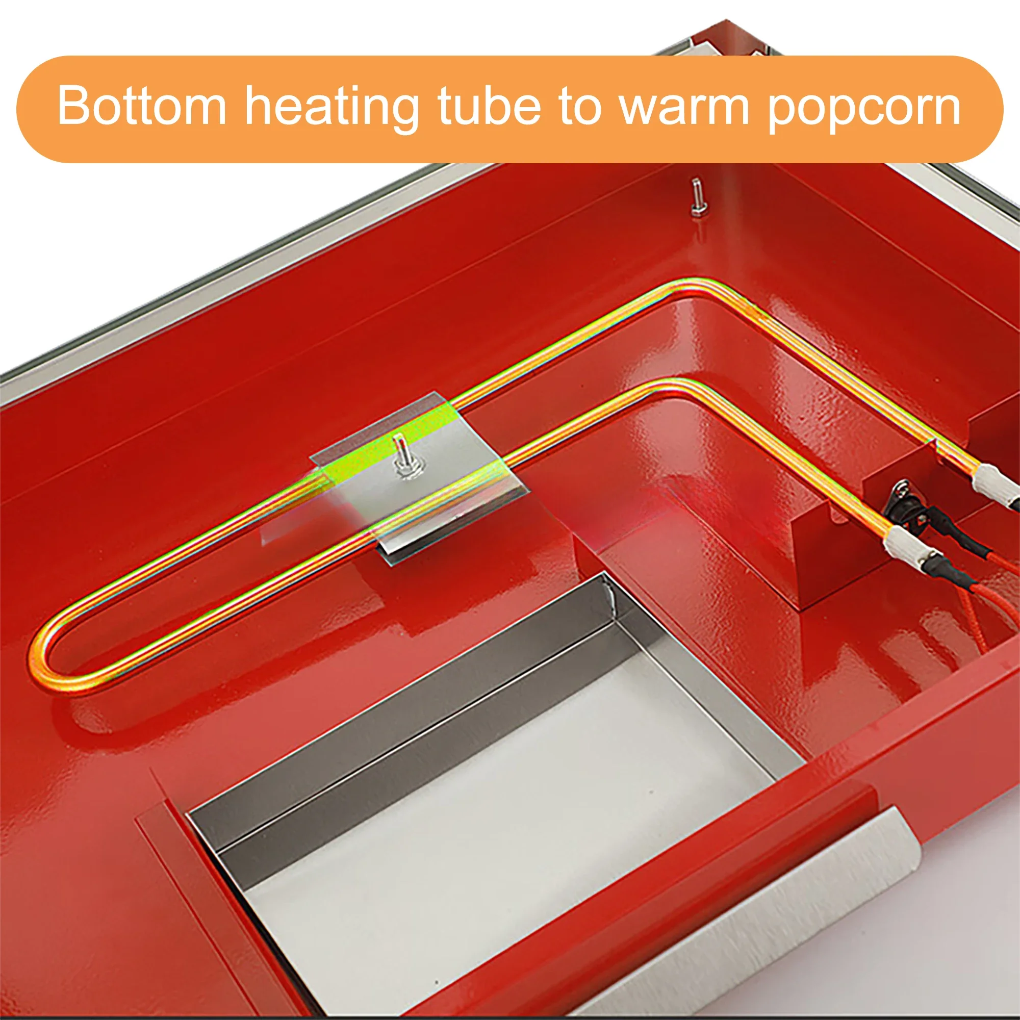 Máquina de Pipoca Elétrica Com - Commercial Popcorn Machine 8Oz Kettle avaliação e preço