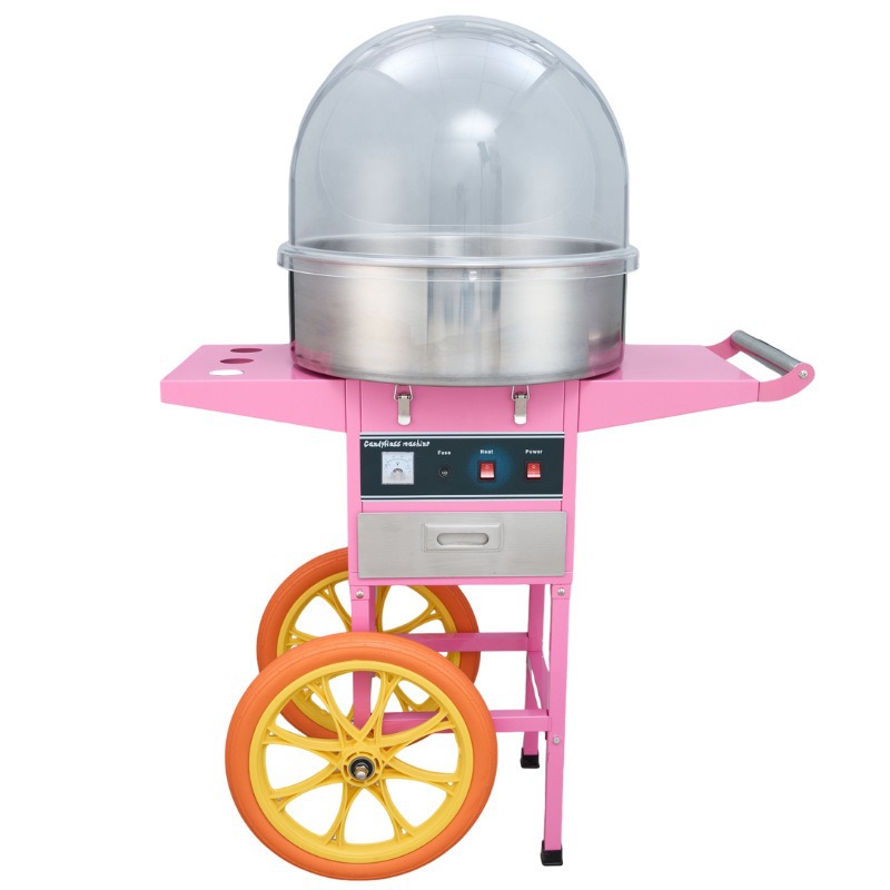 Máquina elétrica comercial de  - Commercial Cotton Candy Cart avaliação e preço